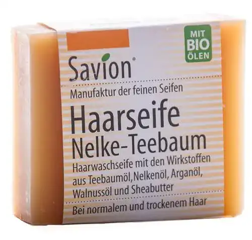 Haarseife Savion Nelke-Teebaum für problematische Kopfhaut