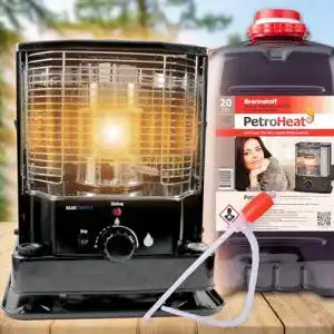 Petroleumofen Bluecraft ZT-85 mit Handpumpe und 20L Kanister