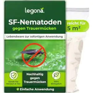 Nematoden Legona SF zur Bekämpfung von Trauermücken, 5m²