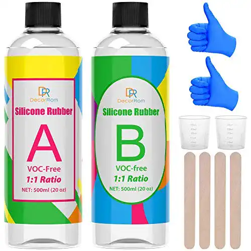 Abformsilikon DecorRom Silikon Kautschuk 1,1 kg flüssig