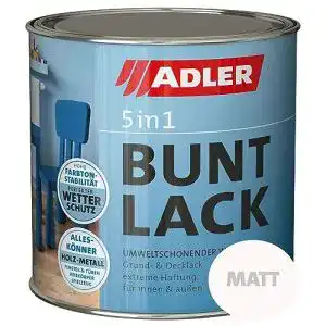 Acryllack ADLER 5in1 Buntlack für Innen und Außen, 2,5l