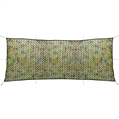 Tarnnetz vidaXL 1,5x4m Flecktarn für Outdoor-Aktivitäten