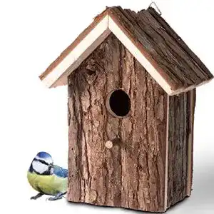Nistkasten für Meisen und andere Vögel aus Holz von Gardigo