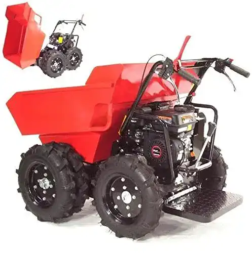 Minidumper Apex 400 kg mit Allradantrieb und hydraulischer Kippmulde