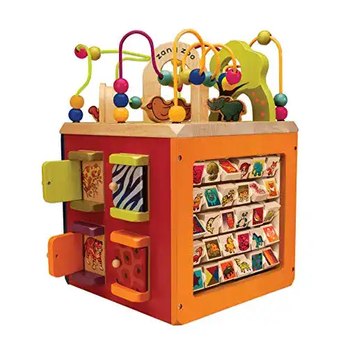 Motorikwürfel B. Toys – Großes Motorikspielzeug Activity Center