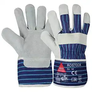 Arbeitshandschuhe aus Leder Hase Safety Gloves Größe 10