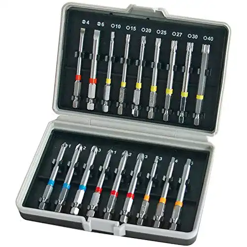 HM Müllner 18-teiliges Bit-Set mit langen Schrauberbits