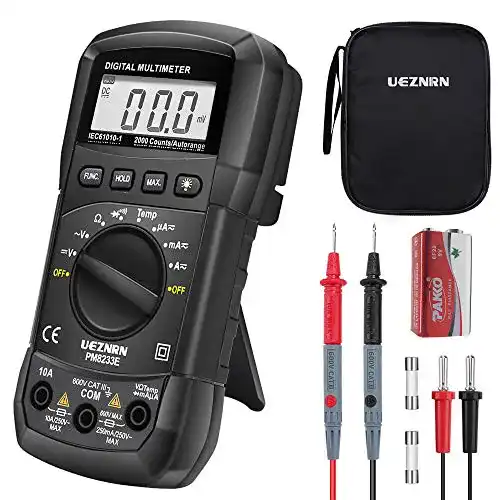 Multimeter UEZNIRN Digital Auto-Range AC/DC Voltmeter