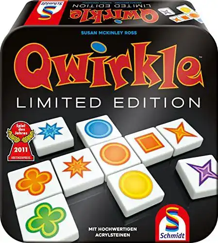 Qwirkle Spiel Schmidt Qwirkle Limited Edition für Familien