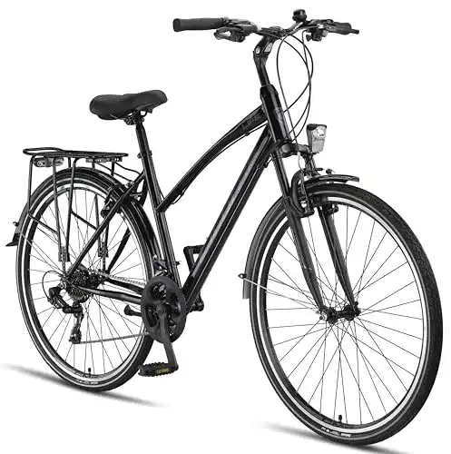 Crossbike Licorne Premium Trekkingbike 28 Zoll für Herren und Damen