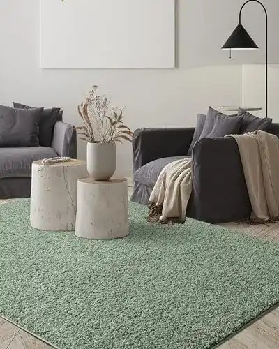 Hochflor Teppich Foxy Shaggy – Waschbar und rutschfest – 120 x 170 cm
