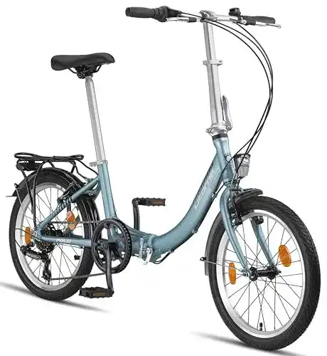 Klapprad Licorne Bike Fold Aluminium mit 6-Gang Shimano Schaltung