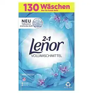 Waschpulver Lenor Aprilfrisch 8,45 kg für 130 Waschladungen