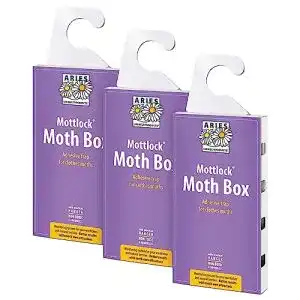 Kleidermottenfalle Aries 3er-Pack Mottlock Mottenboxen