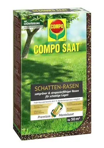 Compo Saat Schattenrasen-Samen für schattige und sonnige Flächen