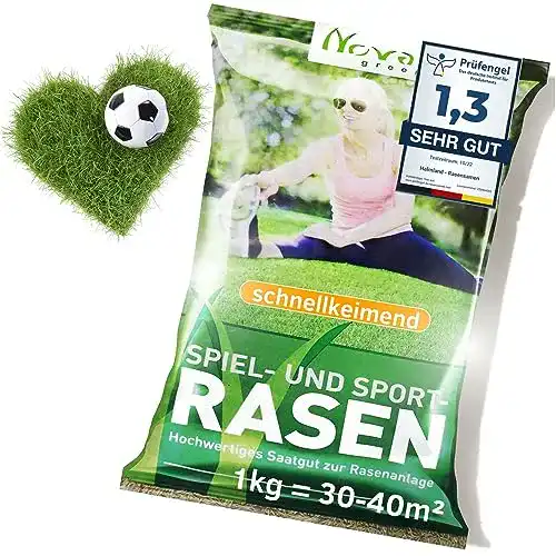 Trockenrasen Halmland Rasensamen schnellkeimend 1 kg