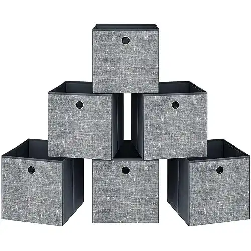 Faltbox Hzuaneri Aufbewahrungswürfel 30 x 30 x 30 cm faltbar