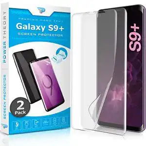 Power Theory Schutzfolie für Samsung Galaxy S9 Plus – 2 Stück