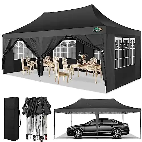 Cobizi Partyzelt 3×6 – Wasserdichter Pavillon für Garten und Veranstaltungen