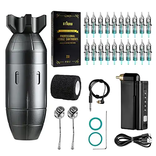 STIGMA Tattoo Pen Machine Kit – Kabellose Rotary Tattoo-Maschine