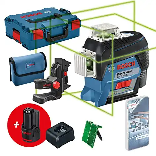 Rotationslaser Bosch Professional 12V System GLL 3-80 CG für Präzisionsarbeiten