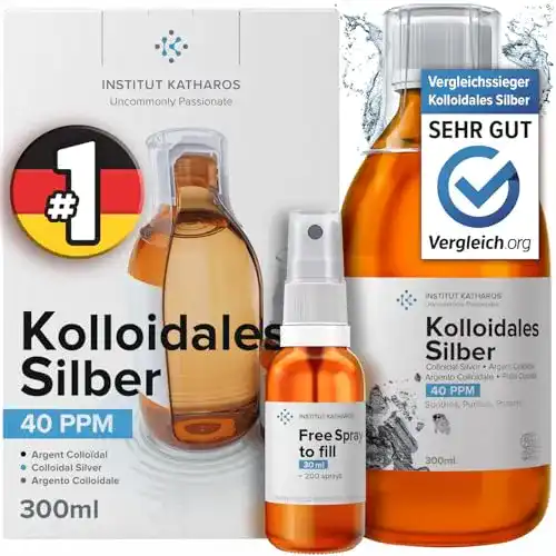 Kolloidales Silber 100% natürlich mit 40 PPM – 300ml