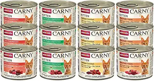 Animonda Kittenfutter Doppelpack – Vom Feinsten 24 x 200 g