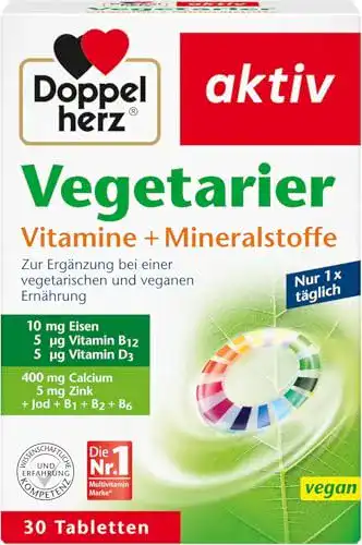 Nahrungsergänzungsmittel für Veganer von Doppelherz