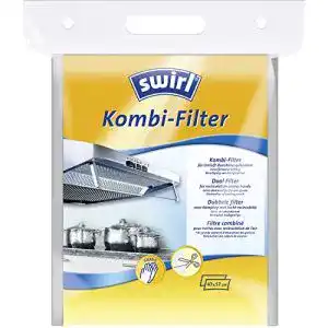 Aktivkohlefilter für Dunstabzugshaube Swirl Kombi-Filter