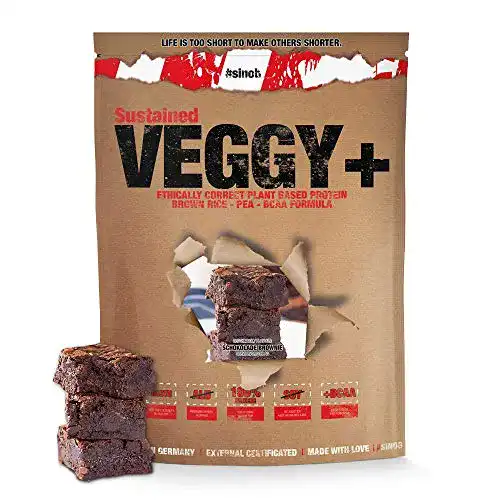 Veganes Proteinpulver Sinob Veggy+ mit Schokoladengeschmack