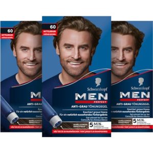 Haarfärbemittel für Herren Men Perfect von Schwarzkopf gegen Grau