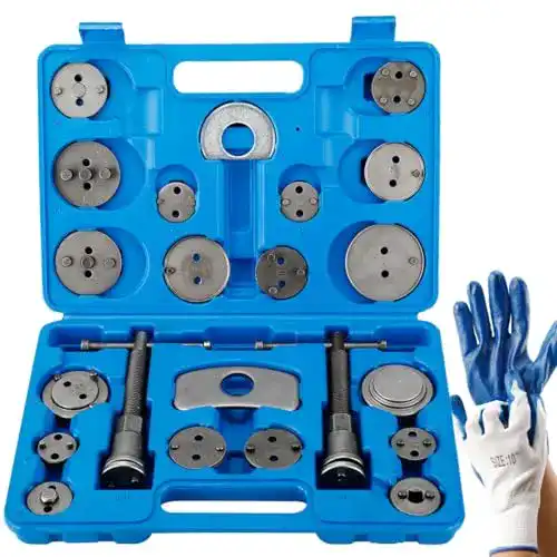 Bremskolbenrücksteller Set von FreeTec – 22 Teile für Bremssattel