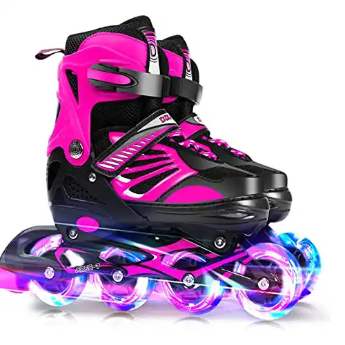 Lixada Inline-Skates für Kinder mit verstellbaren Rädern