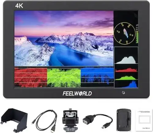 Field Monitor Feelworld T7PLUS 7 Zoll für DSLR Kameras
