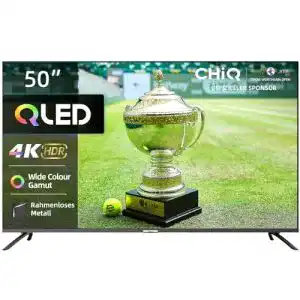 Chiq 50 Zoll UHD 4K Smart TV mit QLED HDR10 und Google Assistant