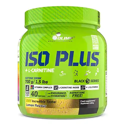 L-Carnitin Olimp Sport Nutrition Iso Plus Pulver Zitronengeschmack