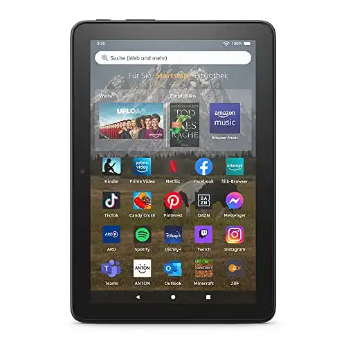 Tablet Amazon Fire HD 8 mit 8 Zoll HD-Display und 32 GB Speicher