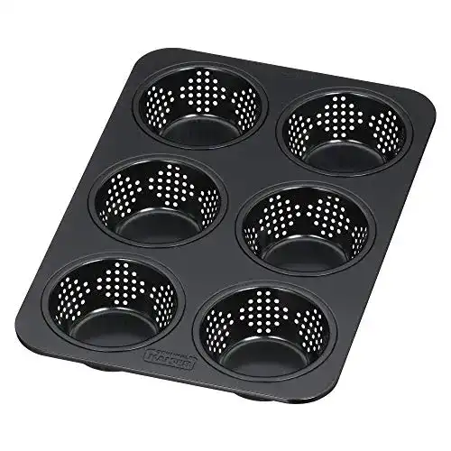 Brötchen Backform Kaiser Inspiration perforiert 28 x 19 cm für 6 Brötchen