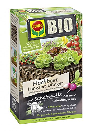 Kräuterdünger Compo BIO Hochbeet Langzeit-Dünger