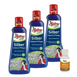Silberpolitur Poliboy für Schmuck und Besteck, 3x 200 ml
