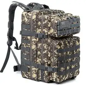 Militärischer Rucksack QT&QY 45L für Outdoor-Aktivitäten