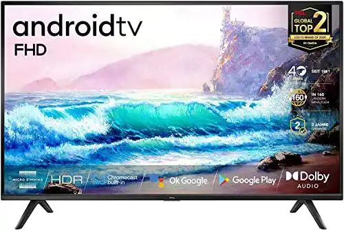 TCL 40S5209 40-Zoll LED Smart TV mit Full HD und Android TV
