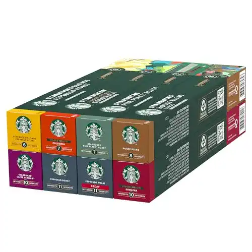Nespresso Kapseln Starbucks Probierset für Kaffeeliebhaber