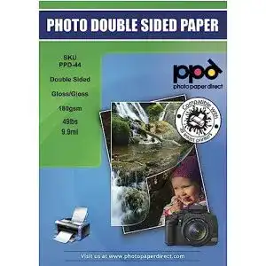 Fotopapier PPD 50 Blatt A4 Inkjet 180g beidseitig bedruckbar