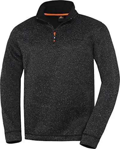 Fleecepullover Herren Nordcap Strickfleece-Troyer für Herren und Damen