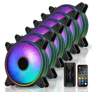 Gehäuselüfter EZDIY-FAB Moonlight RGB 120mm mit Fan Hub X