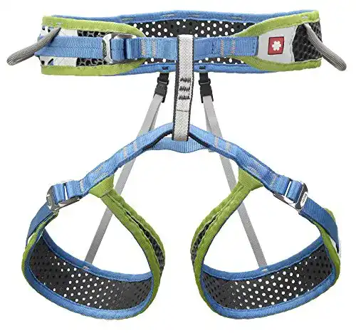 Klettergurt Ocun WeBee 3 in Blau und Grün, Größe S