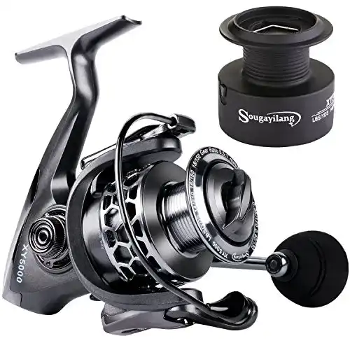 Angelrolle Sougayilang 13 + 1BB – Leicht und langlebig