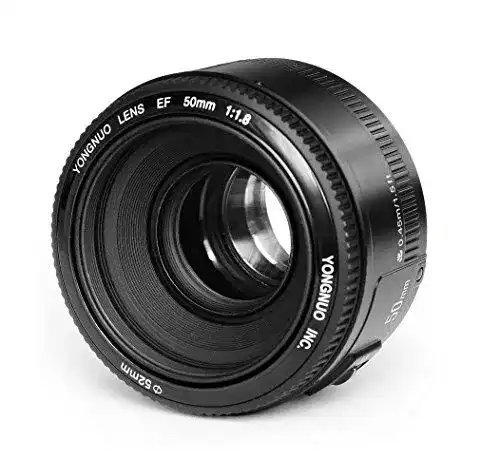 Yongnuo YN50mm F1.8 Autofokus Objektiv für Canon Kameras