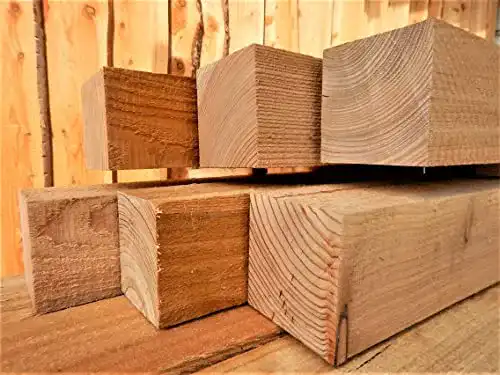 Holzpfosten Lärche 90x90mm 240cm für Bau- und Gartenprojekte